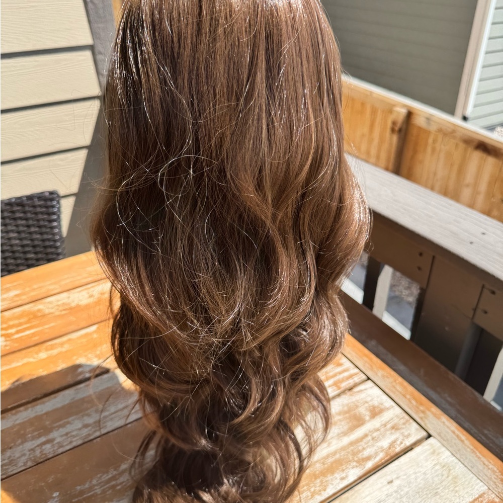 Glam By Rose - Brown Layered Wavy Hair Extensions